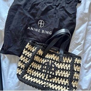 Anine Bing Rio Woven Tote